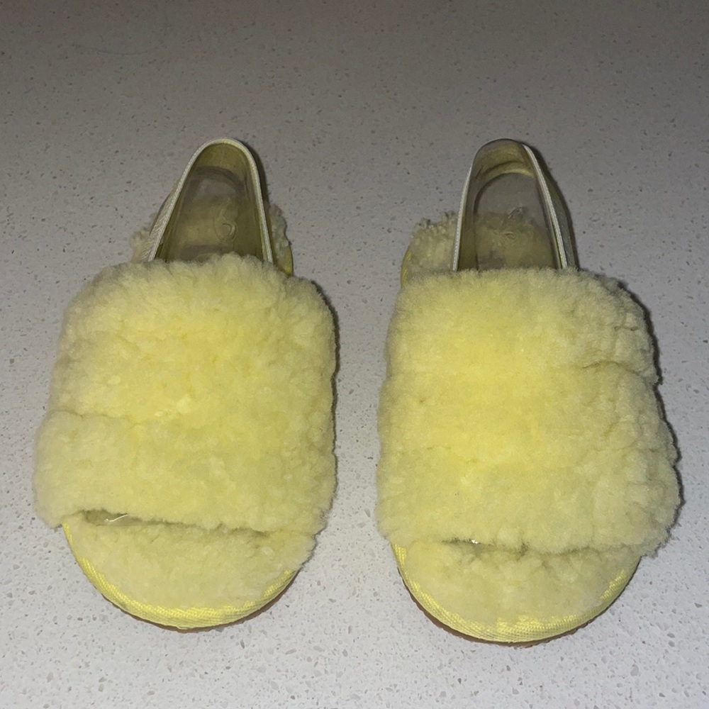 Toddler Ugg  T fluff Yeah Slide